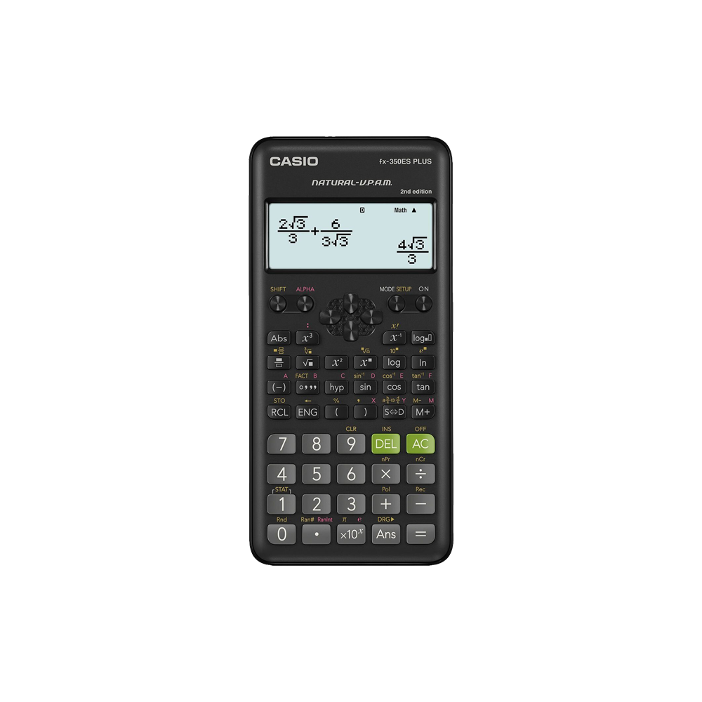 CASIO ΑΡΙΘΜΟΜΗΧΑΝΗ ΕΠΙΣΤΗΜΟΝΙΚΗ 252 ΛΕΙΤΟΥΡΓΙΕΣ 16.2x7.7x1.1cm FX-350ESPLUS2 CASIO ΑΡΙΘΜΟΜΗΧΑΝΗ ΕΠΙΣΤΗΜΟΝΙΚΗ 252 ΛΕΙΤΟΥΡΓΙΕΣ 16.2x7.7x1.1cm FX-350ESPLUS2