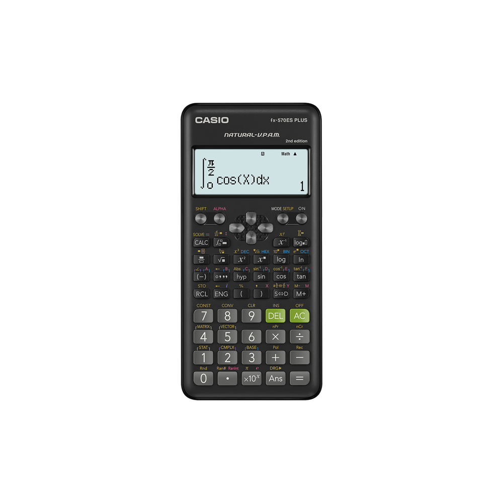 CASIO ΑΡΙΘΜΟΜΗΧΑΝΗ ΕΠΙΣΤΗΜΟΝΙΚΗ 417 ΛΕΙΤΟΥΡΓΙΕΣ 15.9x8x1.2cm FX-570ESPLUS2 CASIO ΑΡΙΘΜΟΜΗΧΑΝΗ ΕΠΙΣΤΗΜΟΝΙΚΗ 417 ΛΕΙΤΟΥΡΓΙΕΣ 15.9x8x1.2cm FX-570ESPLUS2