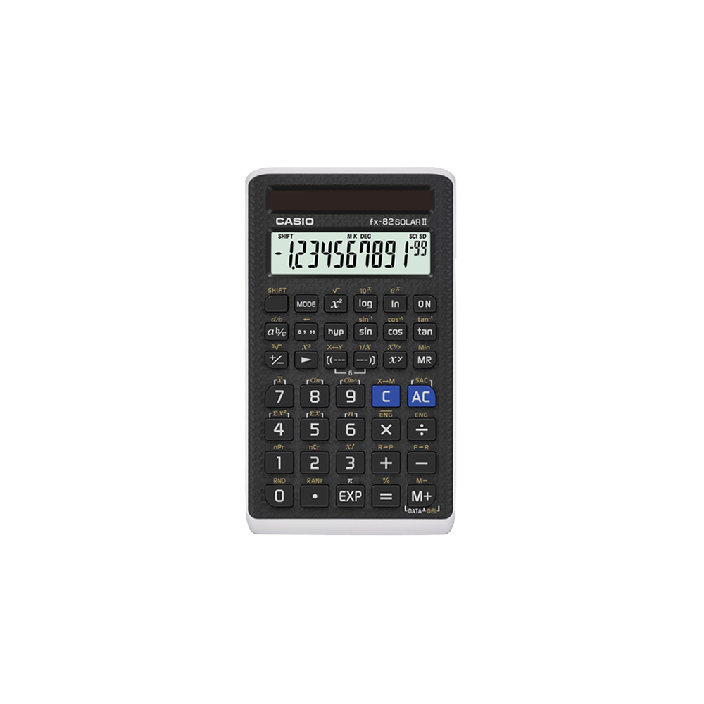 CASIO ΑΡΙΘΜΟΜΗΧΑΝΗ ΕΠΙΣΤΗΜΟΝΙΚΗ 144 ΛΕΙΤΟΥΡΓΙΕΣ 12.15x7.05x0.9cm FX-82SOLARII CASIO ΑΡΙΘΜΟΜΗΧΑΝΗ ΕΠΙΣΤΗΜΟΝΙΚΗ 144 ΛΕΙΤΟΥΡΓΙΕΣ 12.15x7.05x0.9cm FX-82SOLARII