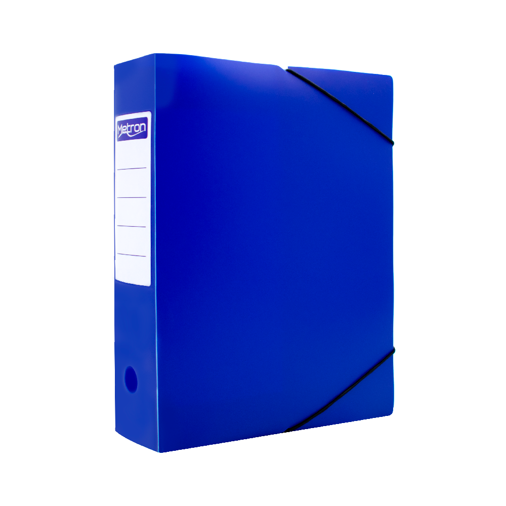 METRON ΚΟΥΤΙ ΛΑΣΤΙΧΟ 25x33x8cm ΜΑΤ ΜΠΛΕ