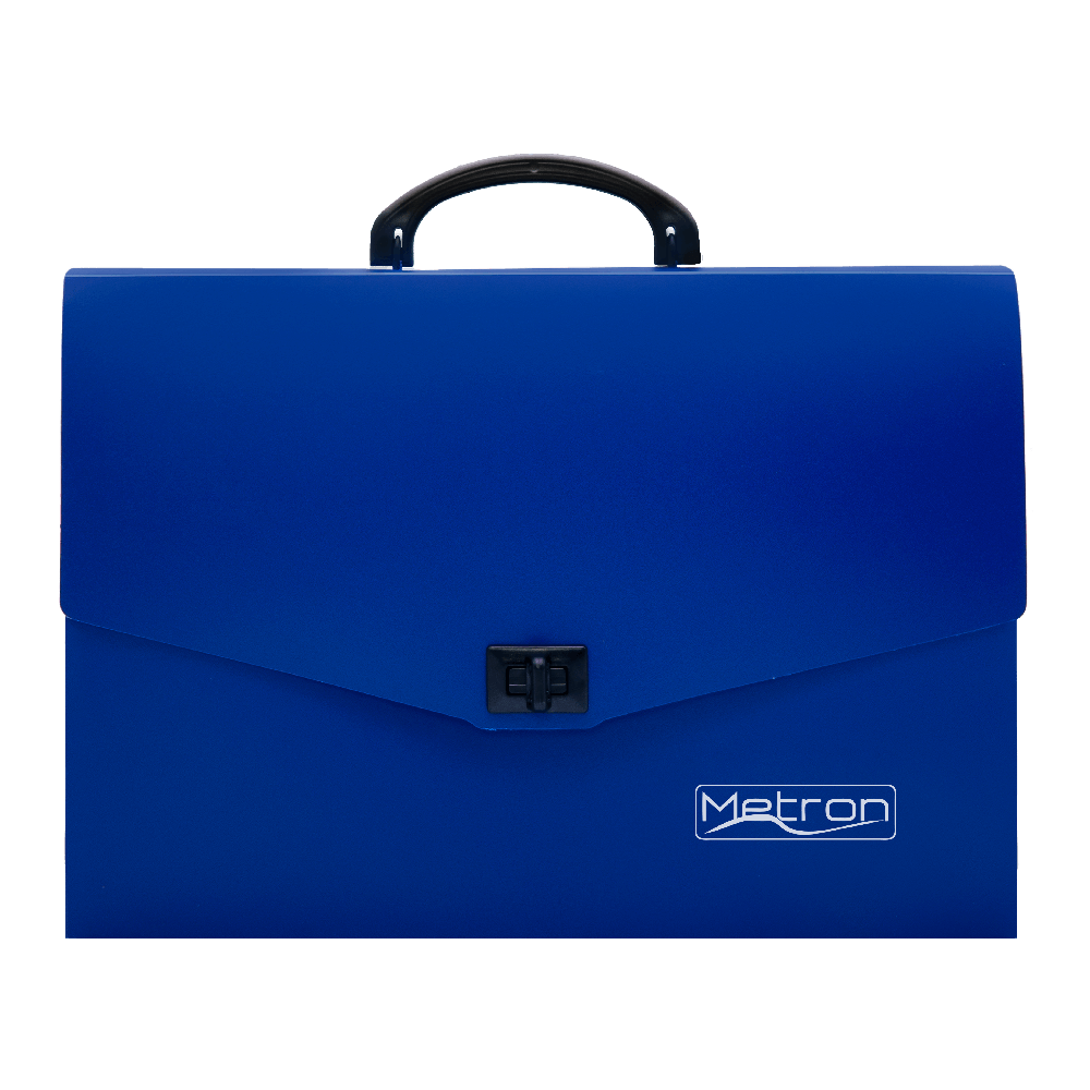 METRON ΤΣΑΝΤΑ ΣΧΕΔΙΟΥ 26x35x5cm ΜΠΛΕ