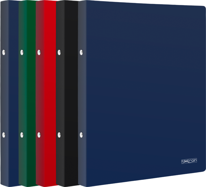 METRON ΝΤΟΣΙΕ Α4 2 ΚΡΙΚΟΙ ΠΛΑΣΤΙΚΟ 4cm ΜΑΤ ΑΣΣΟΡΤΙ 5 ΤΕΜΑΧΙΑ (Το προιόν πωλείται σε μεμονωμένα τεμάχια του ενός)