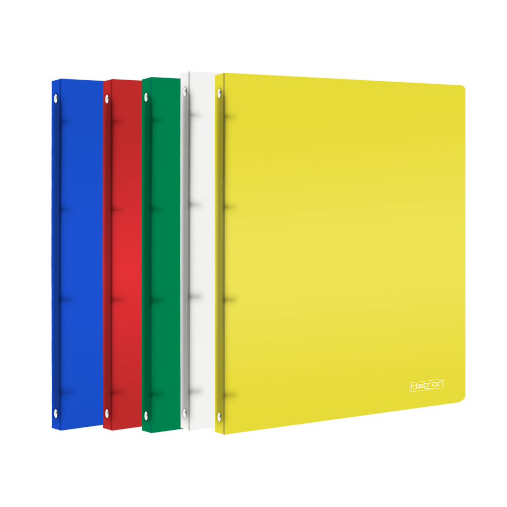 METRON ΝΤΟΣΙΕ Α4 4 ΚΡΙΚΟΙ ΠΛΑΣΤΙΚΟ 2cm ΔΙΑΦΑΝΟ ΑΣΣΟΡΤΙ  (Το προιόν πωλείται σε μεμονωμένα τεμάχια του ενός)