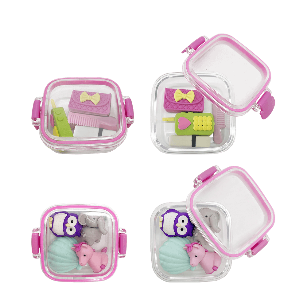 METRON KIDS ΓΟΜΑ ΚΟΥΤΙ ΠΛΑΣΤΙΚΟ 3-4Τ ΡΟΖ ΑΣΣΟΡΤΙ  (Το προιόν πωλείται σε μεμονωμένα τεμάχια του ενός)