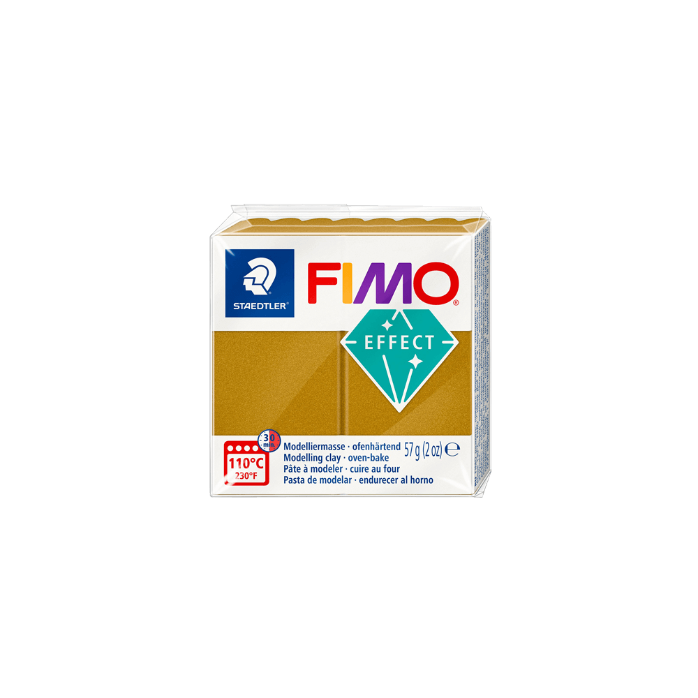 STAED ΠΗΛΟΣ 6 x 57gr FIMO EFFECT METALLIC GOLD