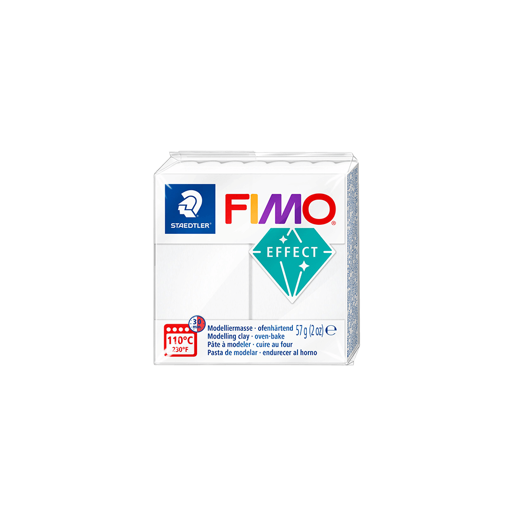 STAEDTLER ΠΗΛΟΣ 6 x 57gr FIMO EFFECT ΔΙΑΦΑΝΟ