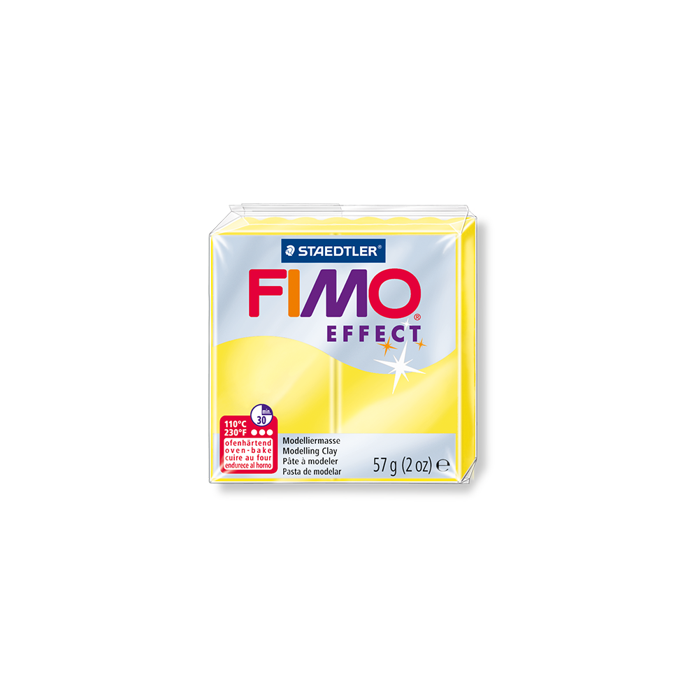 STAEDTLER ΠΗΛΟΣ 57gr FIMO EFFECT YELLOW TRANSLUCENT