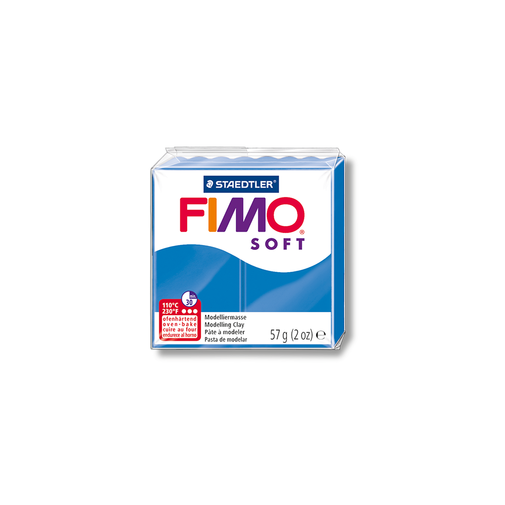 STAEDTLER ΠΗΛΟΣ 6 x 57gr FIMO SOFT BLUE