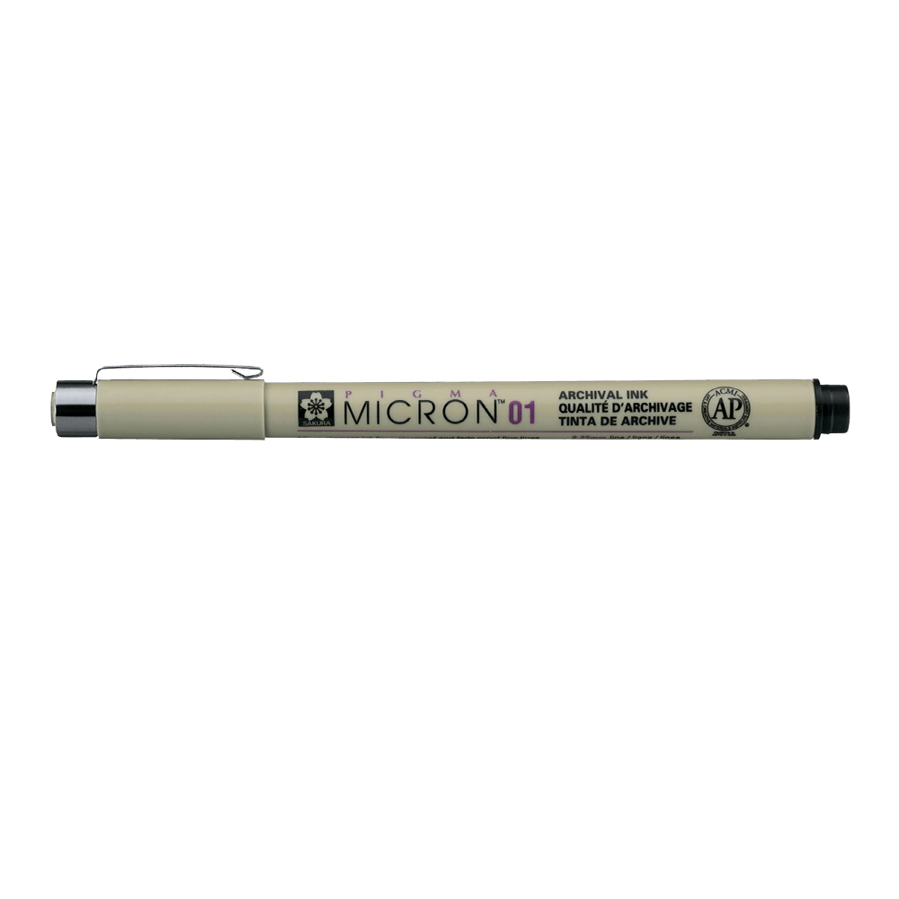 ROYAL TALENS ΜΑΡΚΑΔΟΡΟΣ ΣΧΕΔΙΟΥ PIGMA MICRON No1 SAKURA ΜΑΥΡΟ  (Το προιόν πωλείται σε μεμονωμένα τεμάχια του ενός)