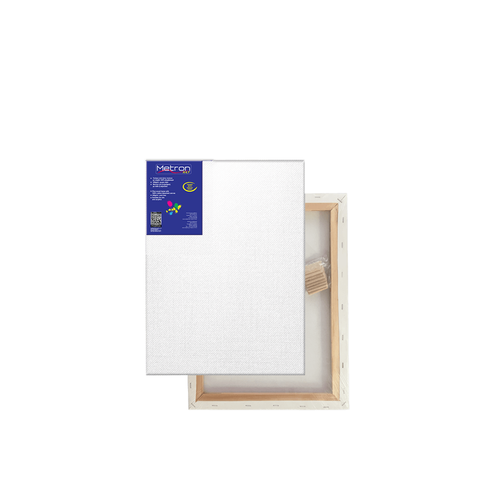 METRON ART ΤΕΛΑΡΟ ΜΟΥΣΑΜΑΣ ΒΑΜΒΑΚΕΡΟ ΑΠΛΟ 15x20cm