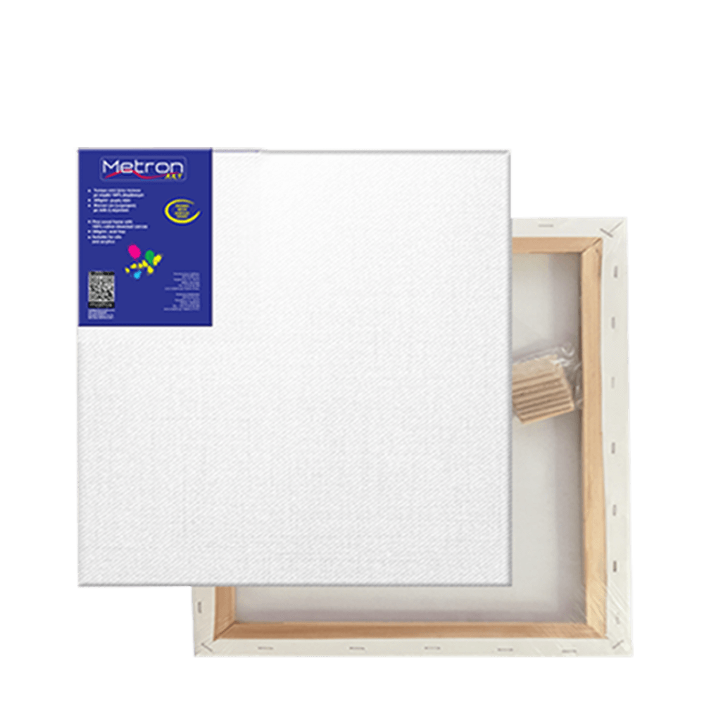 METRON ART ΤΕΛΑΡΟ ΜΟΥΣΑΜΑΣ ΒΑΜΒΑΚΕΡΟ ΑΠΛΟ 100x100cm