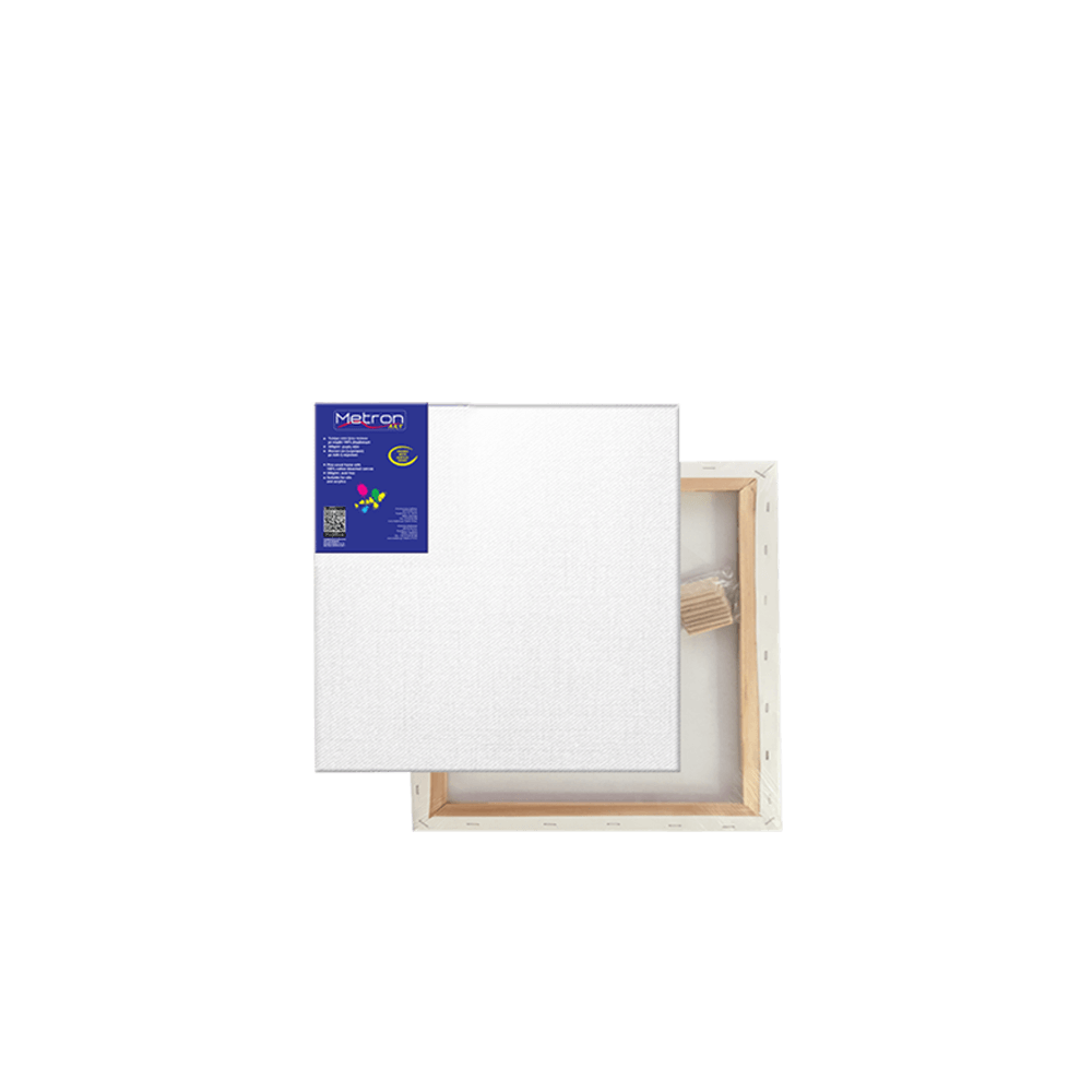 METRON ART ΤΕΛΑΡΟ ΜΟΥΣΑΜΑΣ ΒΑΜΒΑΚΕΡΟ ΑΠΛΟ 16x16cm