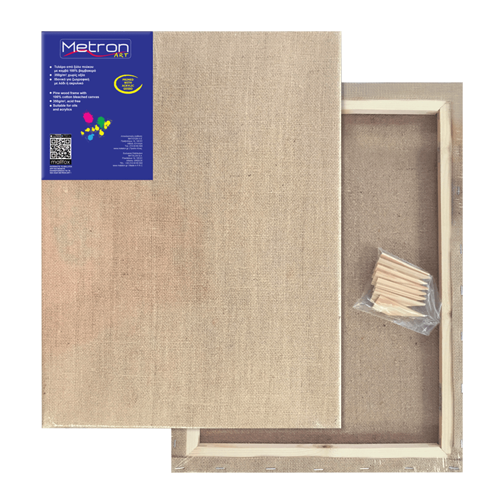 METRON ART ΤΕΛΑΡΟ ΜΕ ΛΙΝΑΤΣΑ 30x60cm