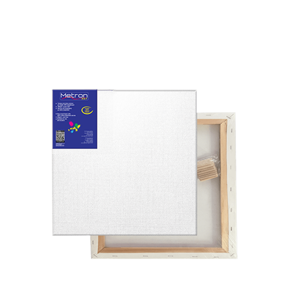 METRON ART ΤΕΛΑΡΟ ΜΟΥΣΑΜΑΣ ΒΑΜΒΑΚΕΡΟ ΑΠΛΟ 50x50cm