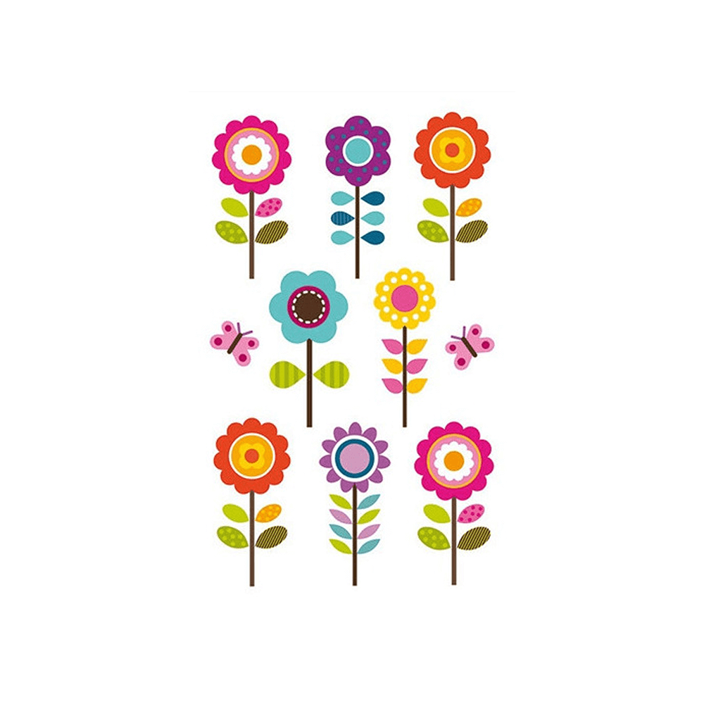 BSB ΑΥΤΟΚΟΛΛΗΤΑ BLISTER 1 ΦΥΛΛΟ 7.8x12.5cm SHAKE ME ΛΟΥΛΟΥΔΙΑ