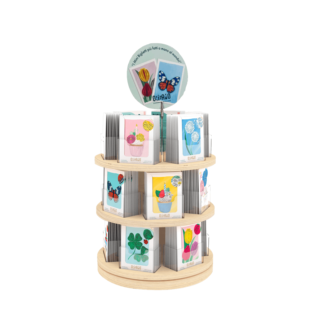 ORIGAMO ΒΙΤΡΙΝΑ ΓΕΜΑΤΗ ΜΙΝΙ ΚΑΡΤΕΣ ΕΠΙΤΡΑΠΕΖΙΑ 20x30x30cm 120 ΤΕΜΑΧΙΑ (Το προιόν πωλείται σε μεμονωμένα τεμάχια του ενός)