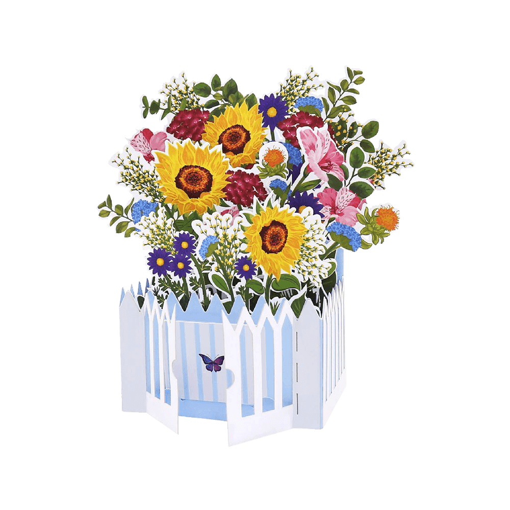 ORIGAMO ΚΑΡΤΑ ΕΥΧΕΤΗΡΙΑ FLOBOX ΚΗΠΟΣ 22.3x26cm FLOREVER