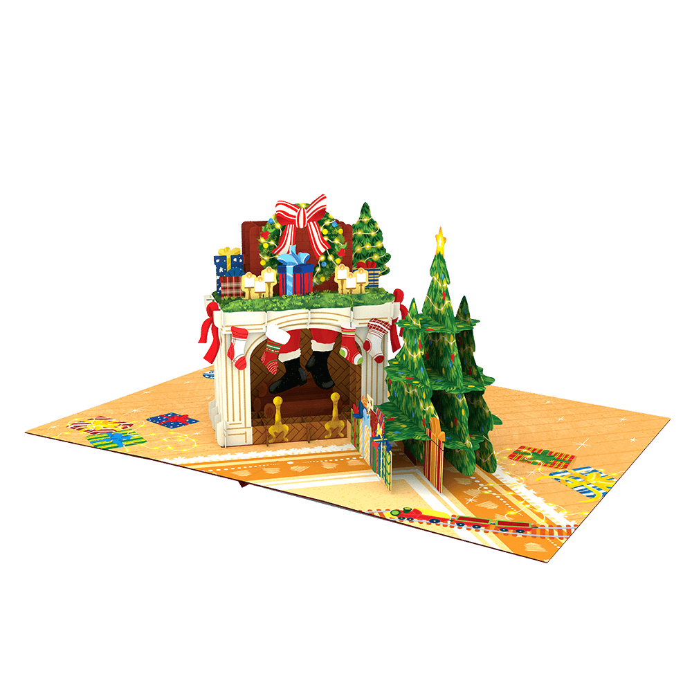 ORIGAMO ΚΑΡΤΑ ΕΥΧΕΤΗΡΙΑ ΑΝΑΔΥΟΜΕΝΗ ΑΓΙΟΣ ΒΑΣΙΛΗΣ ΣΤΗΝ ΚΑΜΙΝΑΔΑ 18.5x14cm