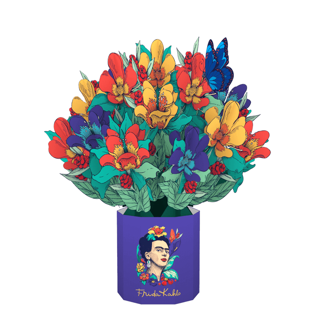 ORIGAMO ΚΑΡΤΑ ΕΥΧΕΤΗΡΙΑ ΑΝΑΔΥΟΜΕΝΗ FESTIVALE FRIDA KAHLO 35x29.1cm LARGE FLORA ORIGAMO ΚΑΡΤΑ ΕΥΧΕΤΗΡΙΑ ΑΝΑΔΥΟΜΕΝΗ FESTIVALE FRIDA KAHLO 35x29.1cm LARGE FLORA