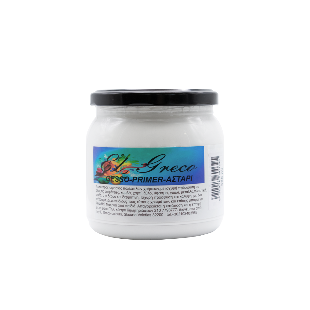 EL GRECO GESSO 500ml ΛΕΥΚΟ EL GRECO GESSO 500ml ΛΕΥΚΟ