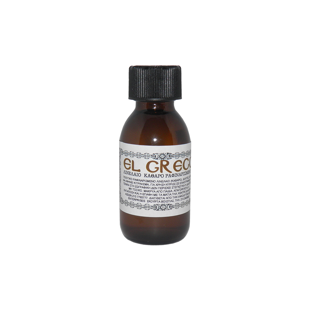 EL GRECO ΛΙΝΕΛΑΙΟ ΖΩΓΡΑΦΙΚΗΣ 100ml EL GRECO ΛΙΝΕΛΑΙΟ ΖΩΓΡΑΦΙΚΗΣ 100ml