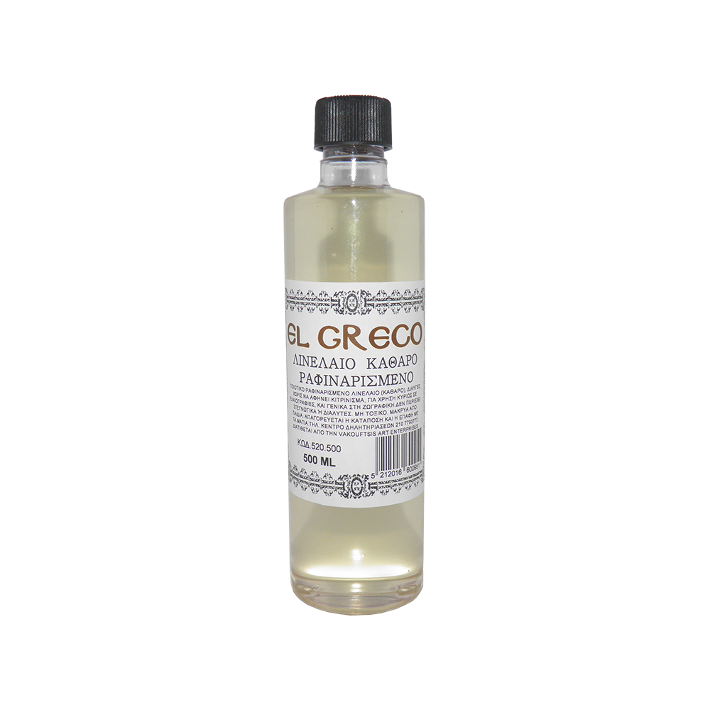 EL GRECO ΛΙΝΕΛΑΙΟ ΖΩΓΡΑΦΙΚΗΣ 500ml EL GRECO ΛΙΝΕΛΑΙΟ ΖΩΓΡΑΦΙΚΗΣ 500ml