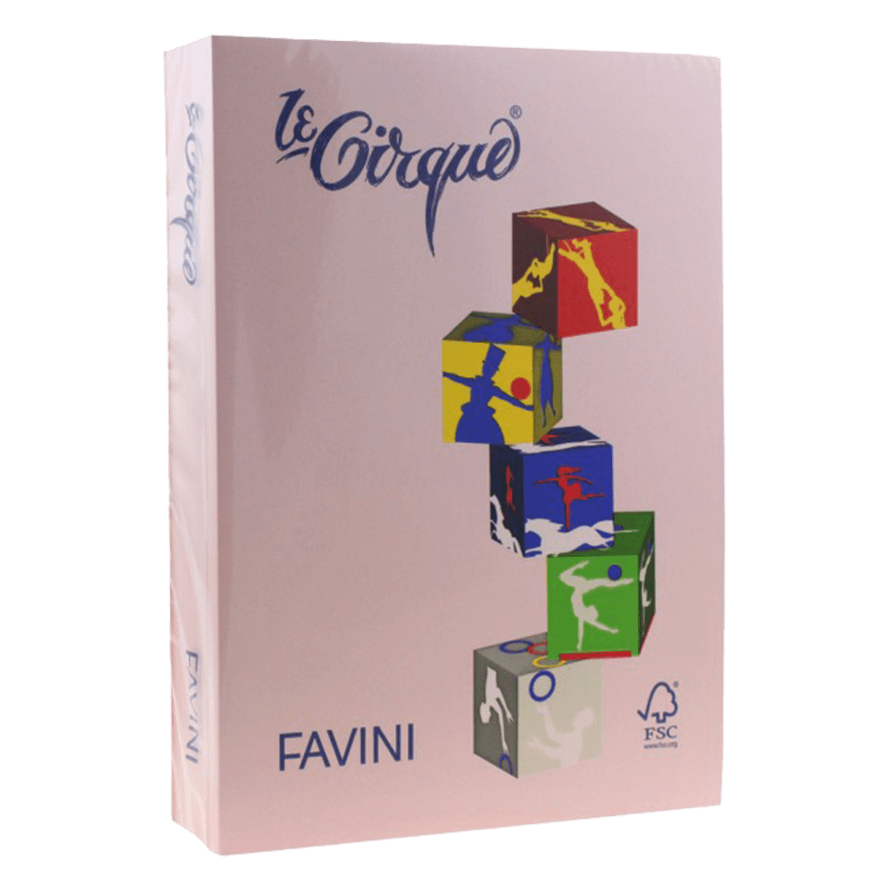 FAVINI ΧΑΡΤΙ Α4 80gsm ΡΟΖ 500 ΦΥΛΛΑ