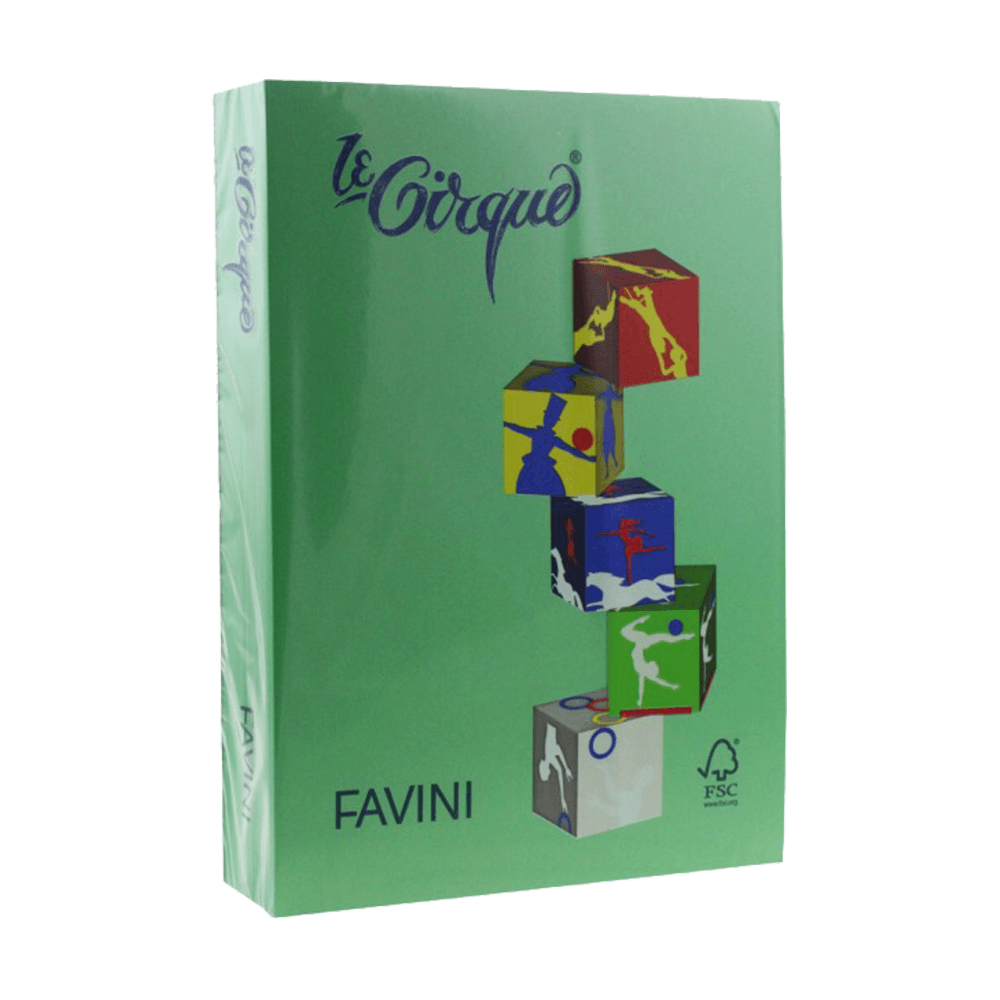 FAVINI ΧΑΡΤΙ Α4 80gsm ΠΡΑΣΙΝΟ 500 ΦΥΛΛΑ