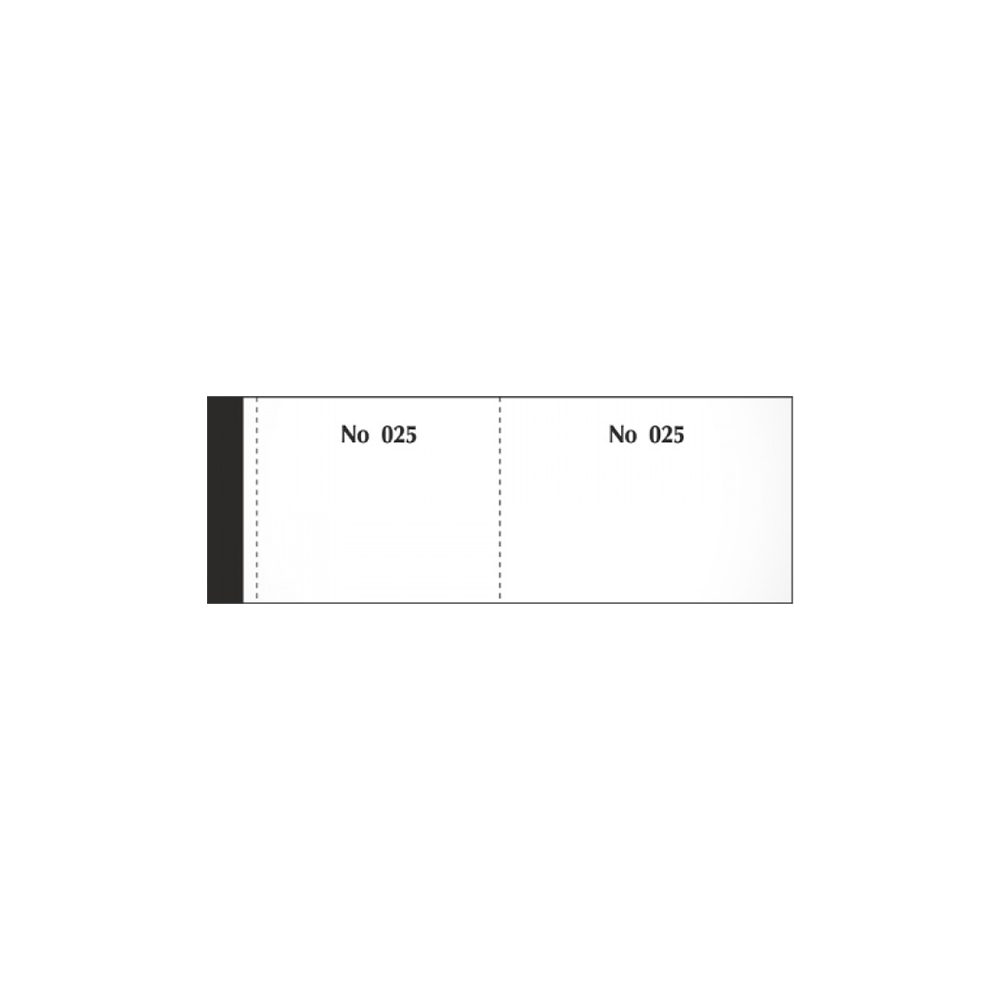 TYPOTRUST ΜΠΛΟΚ ΑΠΛΟ ΛΑΧΝΟΙ (1-100) 6x17cm ΛΕΥΚΟ 100 ΦΥΛΛΑ