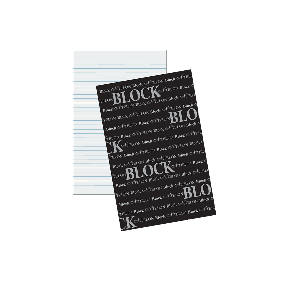 NTELON ΜΠΛΟΚ 10x14cm 200 ΦΥΛΛΑ ΡΙΓΕ 5 ΤΕΜΑΧΙΑ (Το προιόν πωλείται σε μεμονωμένα τεμάχια του ενός)