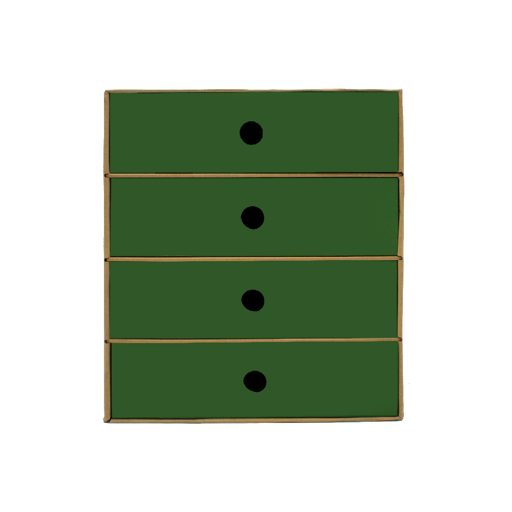 METRON ΣΥΡΤΑΡΙΕΡΑ ΟΙΚΟΛΟΓΙΚΗ ΜΕ ΤΡΥΠΕΣ 4 ΘΕΣΕΩΝ ΠΡΑΣΙΝΗ