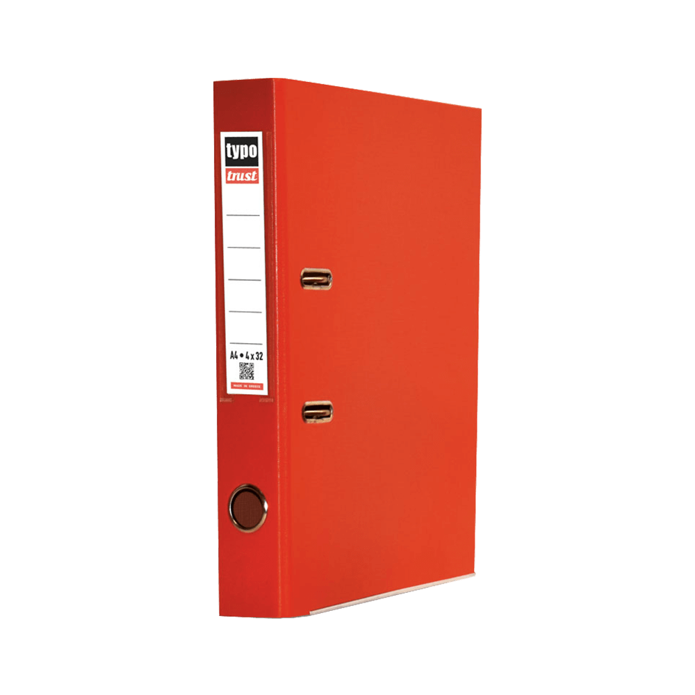 TYPOTRUST ΚΛΑΣΕΡ PP 4/32 ΡΡ ΚΟΚΚΙΝΟ  (Το προιόν πωλείται σε μεμονωμένα τεμάχια του ενός)