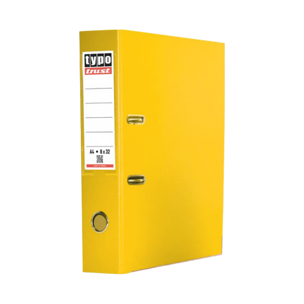 TYPOTRUST ΚΛΑΣΕΡ PP 8/32 ΚΙΤΡΙΝΟ 12 ΤΕΜΑΧΙΑ (Το προιόν πωλείται σε μεμονωμένα τεμάχια του ενός)