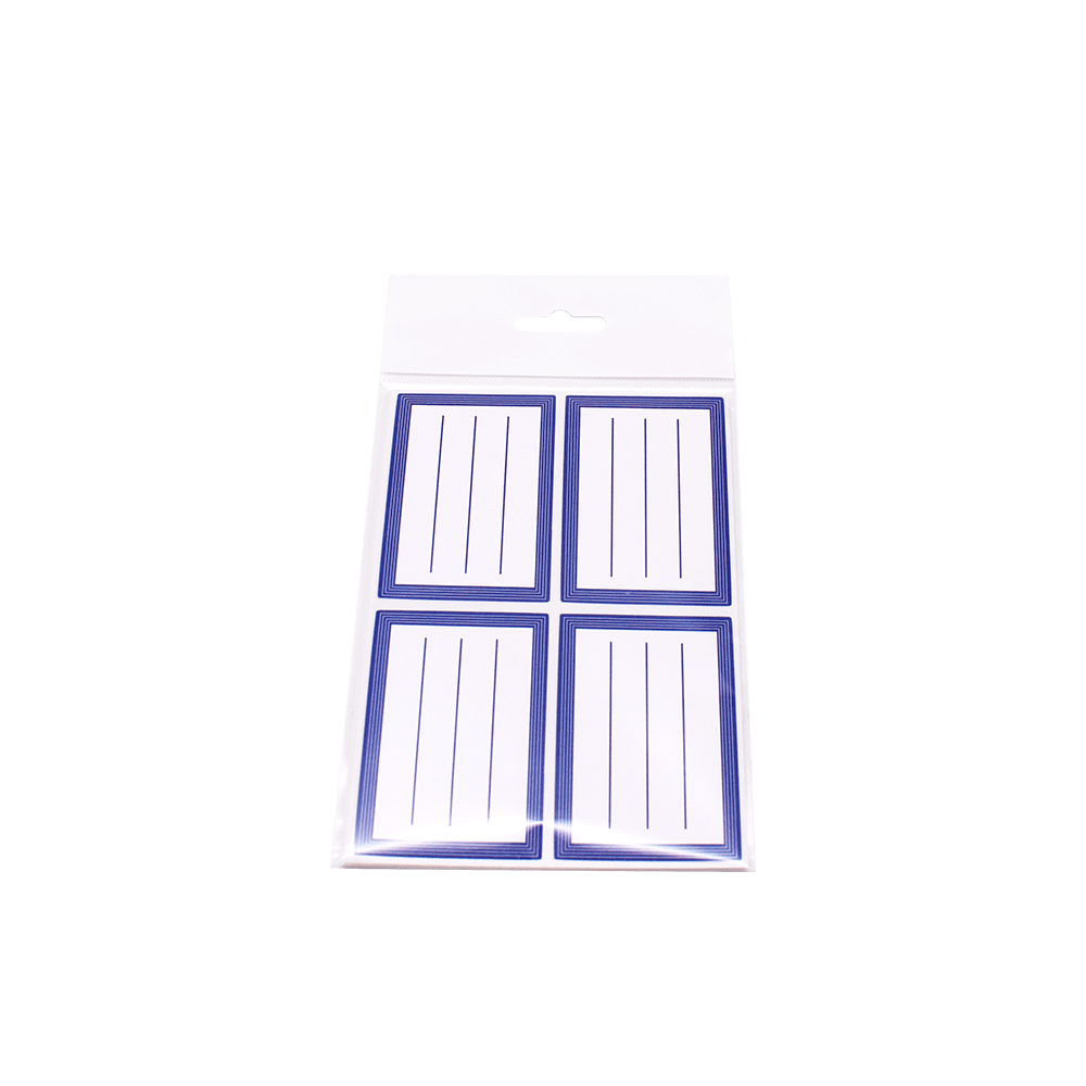 METRON KIDS ΕΤΙΚΕΤΑ ΣΧΟΛΙΚΗ ΑΥΤΟΚΟΛΛΗΤΗ 4/ΦΥΛΛΟ 20 ΦΥΛΛΑ 49x71mm ΜΠΛΕ