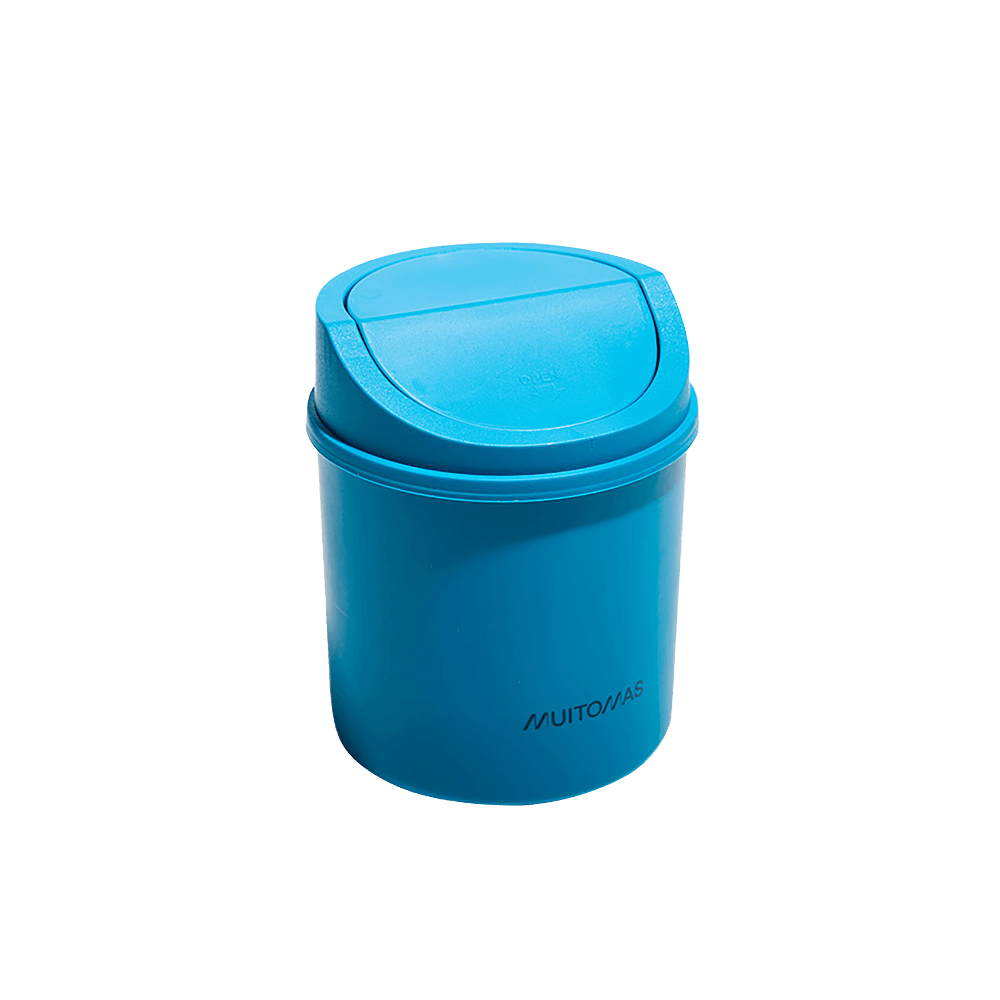 MUITOMAS ΚΑΛΑΘΙ ΑΧΡΗΣΤΩΝ MINI PP 17.5x14.5x14.5cm 2lt ΜΠΛΕ