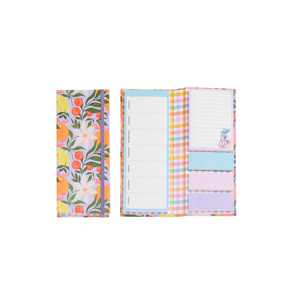 MIQUELRIUS ΕΒΔΟΜΑΔΙΑΙΟ ΠΛΑΝΟ & ΧΑΡΤΙ ΣΗΜΕΙΩΣΕΩΝ ΑΥΤΟΚΟΛΛΗΤΟ ΑΛΜΠΟΥΜ