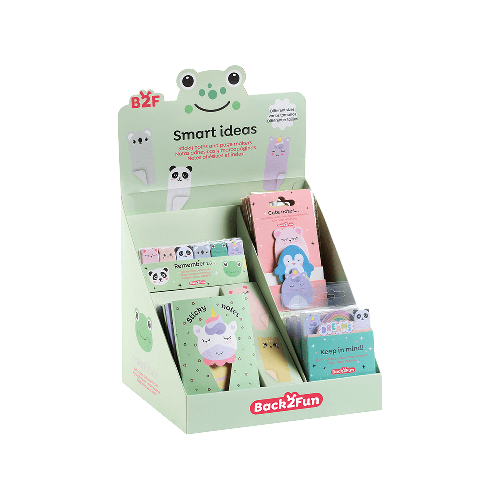 BACK2FUN ΒΙΤΡΙΝΑ ΓΕΜΑΤΗ ΧΑΡΤΙ ΣΗΜΕΙΩΣΕΩΝ ΑΥΤΟΚΟΛΛΗΤΟ & ΣΕΛ/ΚΤΗΣ 23x20. (Το προιόν πωλείται σε μεμονωμένα τεμάχια του ενός)