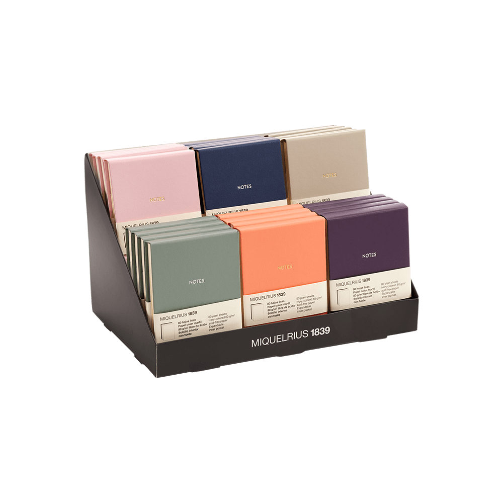 MIQUELRIUS ΒΙΤΡΙΝΑ ΓΕΜΑΤΗ ΣΗΜΕΙΩΜΑΤΑΡΙΟ 14.5x24x16cm ΜΙΝΙ TINY NOTES ΑΣΣΟΡΤΙ 24 Τ? (Το προιόν πωλείται σε μεμονωμένα τεμάχια του