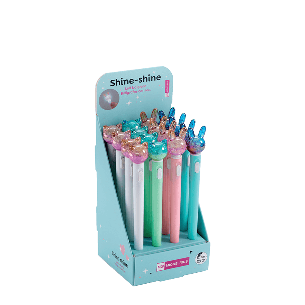 BACK2FUN ΒΙΤΡΙΝΑ ΓΕΜΑΤΗ ΣΤΥΛΟ BALLPOINT ΚΑΠΑΚΙ ΜΠΛΕ ΜΕΛΑΝΙ 0.7mm LED ΑΣΣΟΡΤΙ 16 (Το προιόν πωλείται σε μεμονωμένα τεμάχια του εν BACK2FUN ΒΙΤΡΙΝΑ ΓΕΜΑΤΗ ΣΤΥΛΟ BALLPOINT ΚΑΠΑΚΙ ΜΠΛΕ ΜΕΛΑΝΙ 0.7mm LED ΑΣΣΟΡΤΙ 16 (Το προιόν πωλείται σε μεμονωμένα τεμάχια του εν