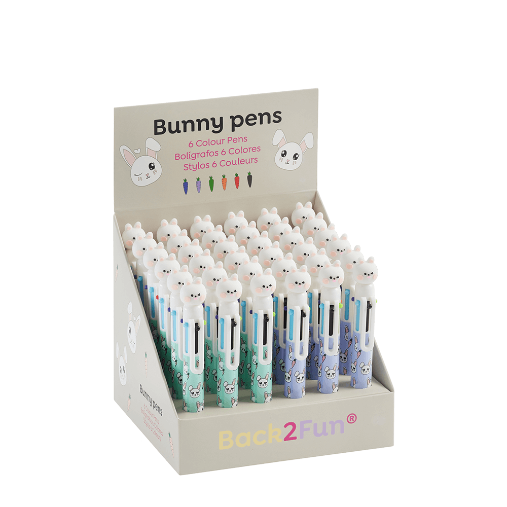 BACK2FUN ΒΙΤΡΙΝΑ ΓΕΜΑΤΗ ΣΤΥΛΟ ΚΟΥΜΠΙ 6ΧΡΩΜΟ BUNNY ΑΣΣΟΡΤΙ 36 ΤΕΜΑΧΙΑ (Το προιόν πωλείται σε μεμονωμένα τεμάχια του ενός) BACK2FUN ΒΙΤΡΙΝΑ ΓΕΜΑΤΗ ΣΤΥΛΟ ΚΟΥΜΠΙ 6ΧΡΩΜΟ BUNNY ΑΣΣΟΡΤΙ 36 ΤΕΜΑΧΙΑ (Το προιόν πωλείται σε μεμονωμένα τεμάχια του ενός)