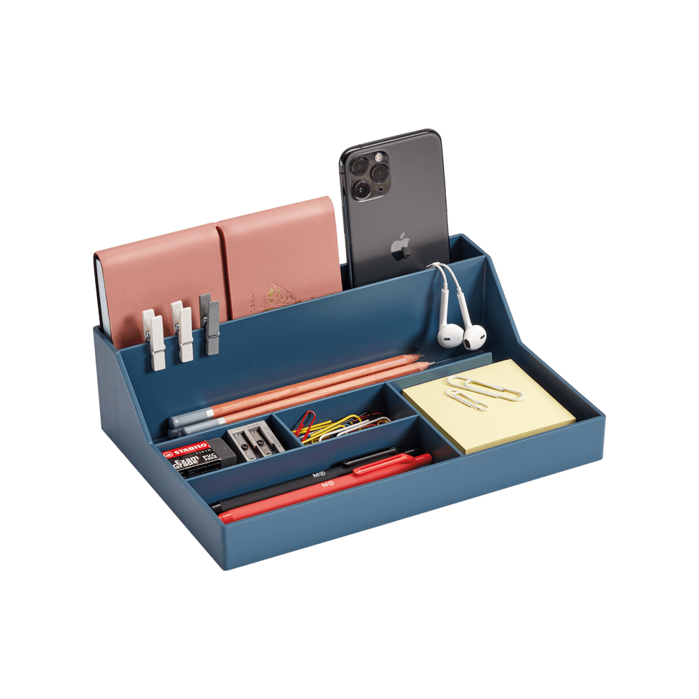 MIQUELRIUS ΔΙΣΚΟΣ ΟΡΓΑΝΩΣΗΣ ΓΡΑΦΕΙΟΥ 25x17.5x7.2cm ΜΠΛΕ