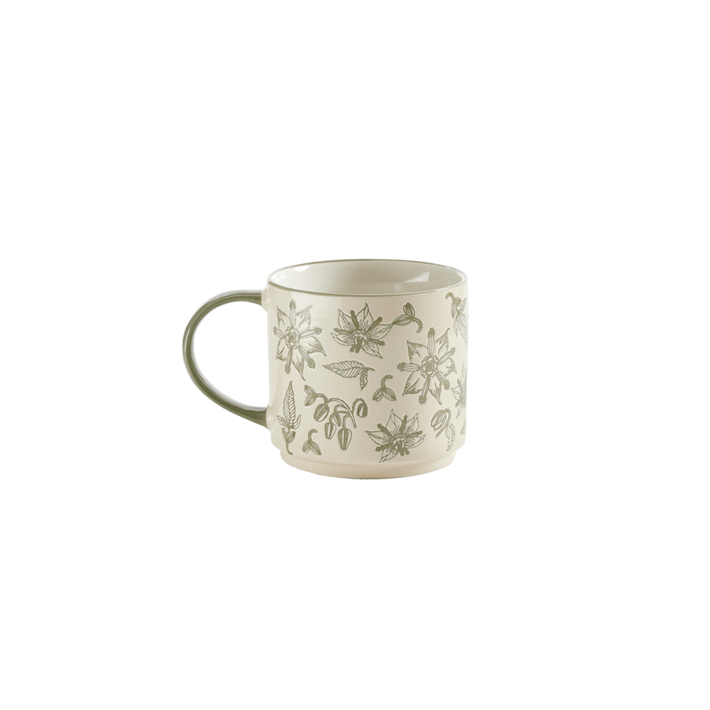 MIQUELRIUS ΚΟΥΠΑ ΚΕΡΑΜΙΚΗ 9.5x9.5x8cm VINTAGE LILY