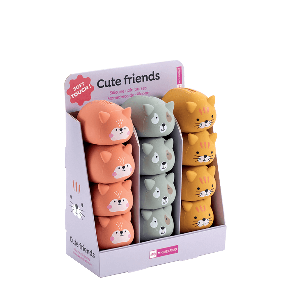 BACK2FUN ΒΙΤΡΙΝΑ ΓΕΜΑΤΗ ΠΟΡΤΟΦΟΛΙ ΓΙΑ ΚΕΡΜΑΤΑ ΣΙΛΙΚΟΝΗΣ 13x15x4.5cm CUTE ΑΣΣ (Το προιόν πωλείται σε μεμονωμένα τεμάχια του ενός)