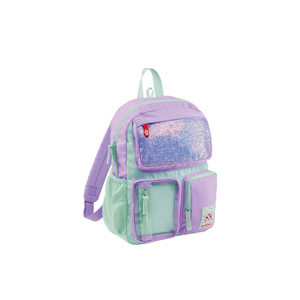 BACK2FUN ΤΣΑΝΤΑ ΠΛΑΤΗΣ 30x40x13cm ΤΥΡΚΟΥΑΖ