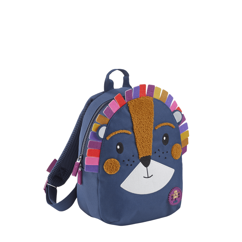 MIQUELRIUS ΤΣΑΝΤΑ ΠΛΑΤΗΣ 27x20x10cm KING OF THE JUNGLE