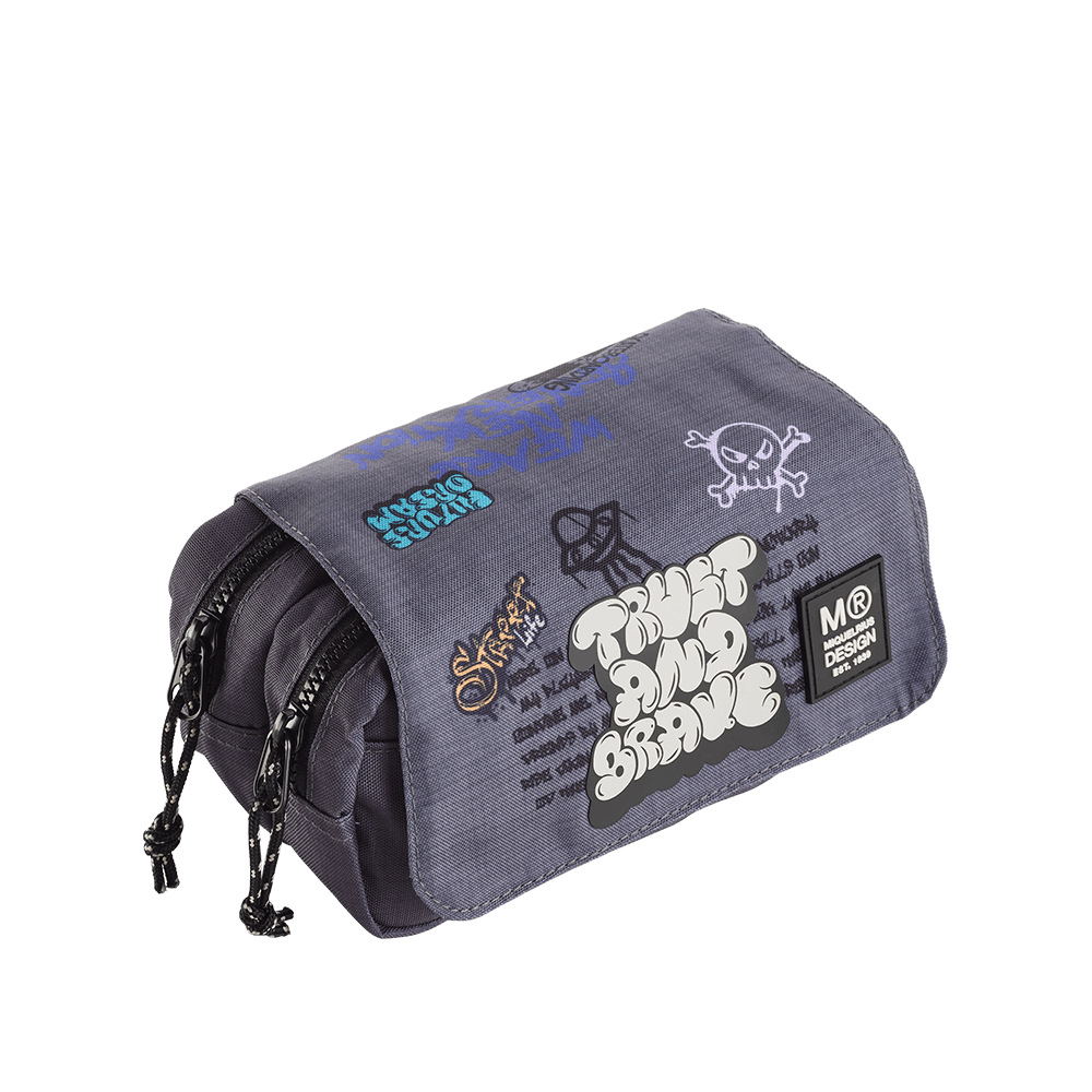 MIQUELRIUS ΚΑΣΕΤΙΝΑ ΘΗΚΗ ΔΙΠΛΗ ΜΕ ΚΑΛΥΜΜΑ 20x10x7.5cm GRAFFITTI