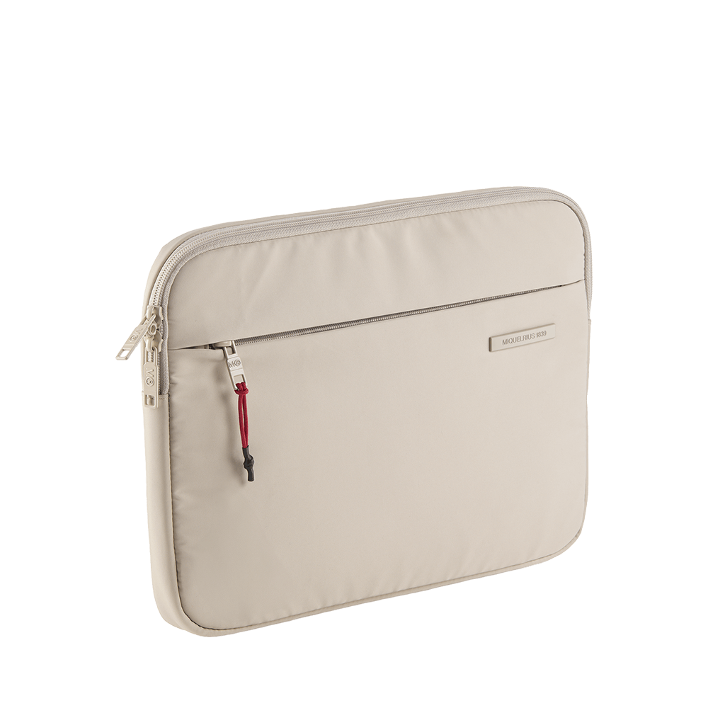 MIQUELRIUS ΘΗΚΗ LAPTOP 35x26x5.8cm 13/14''' BAG TO WORK ΜΠΕΖ