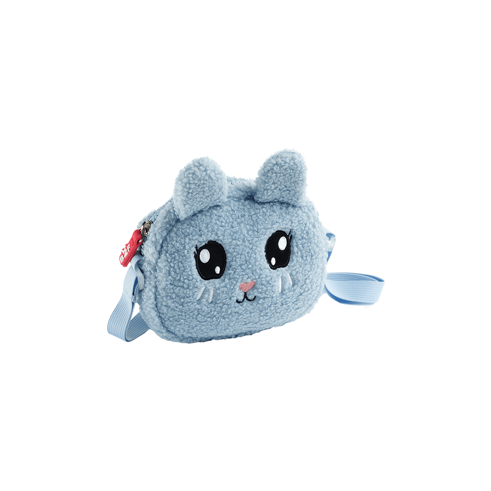 BACK2FUN ΤΣΑΝΤΑKI 17.5x16x3.5cm FLUFFY ΛΑΓΟΥΔΑΚΙ