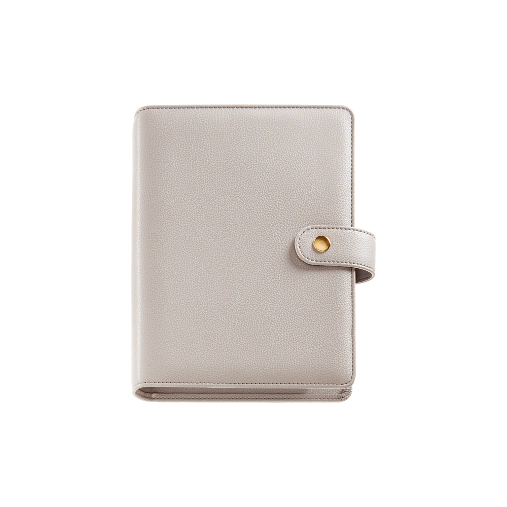 MIQUELRIUS ORGANIZER ΕΒΔΟΜΑΔΙΑΙΟ ΚΟΥΜΠΙ ΜΕ ΣΤΥΛΟ ENGLISH 11.7x18.2cm INTEGRAL ΓΚΡΙ