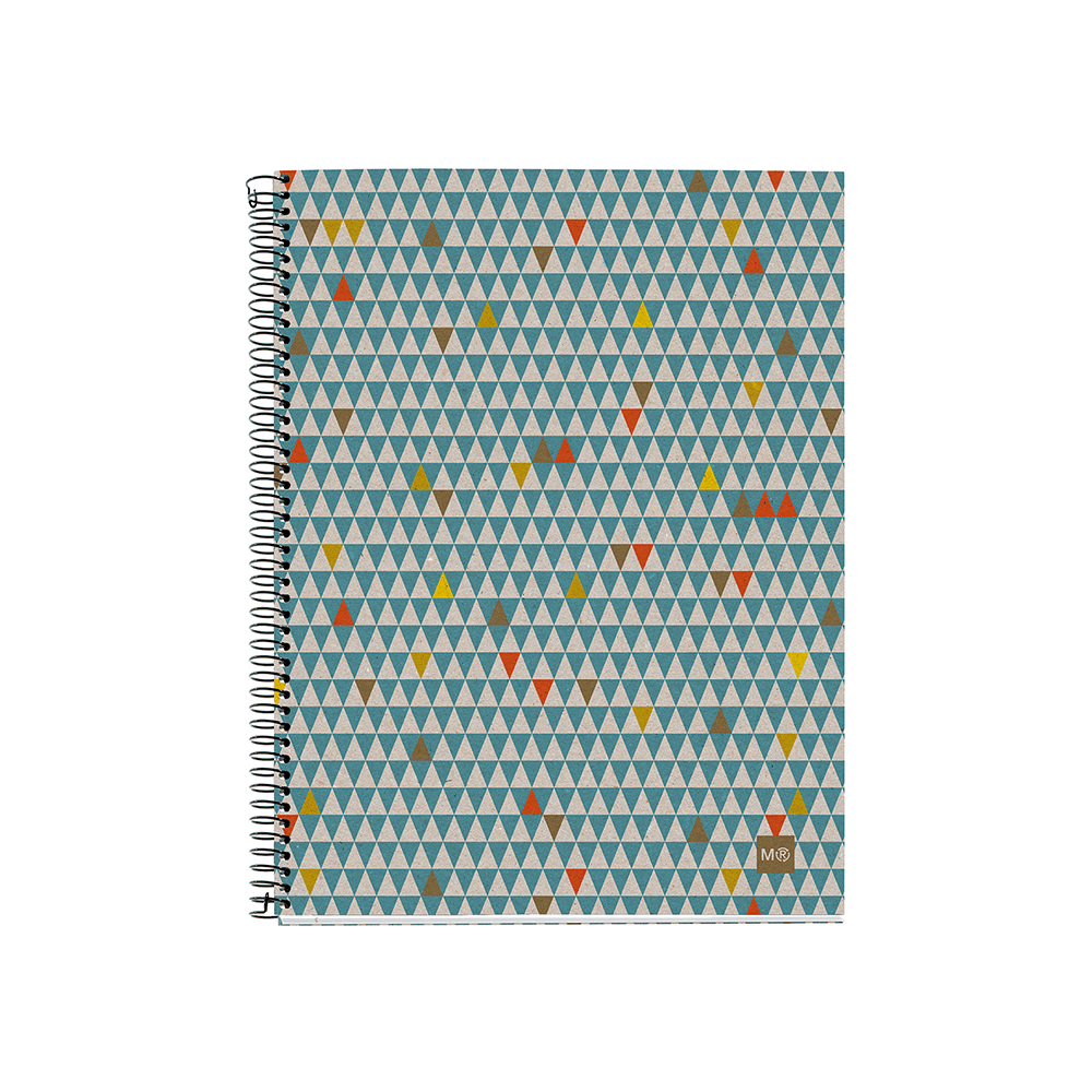MIQUELRIUS ΤΕΤΡΑΔΙΟ ΡΙΓΕ ΣΠΙΡΑΛ 120 ΦΥΛΛΑ 14.8x21cm 80gsm MR RECYCLED ECOTRIANGLES MIQUELRIUS ΤΕΤΡΑΔΙΟ ΡΙΓΕ ΣΠΙΡΑΛ 120 ΦΥΛΛΑ 14.8x21cm 80gsm MR RECYCLED ECOTRIANGLES